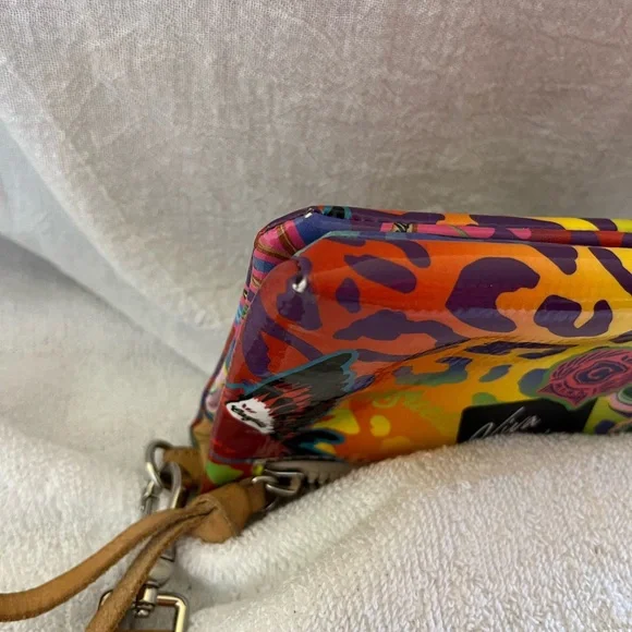 Consuela Multicolor Clutch Wristlet - Picture 2 of 10